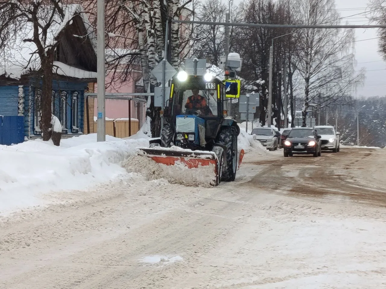 Дорожные службы ГУАД Нижегородской области работают в усиленном режиме в связи с ухудшением погодных условий 